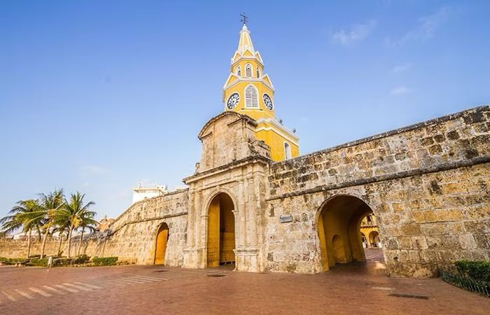 Torre del reloj en Cartagena