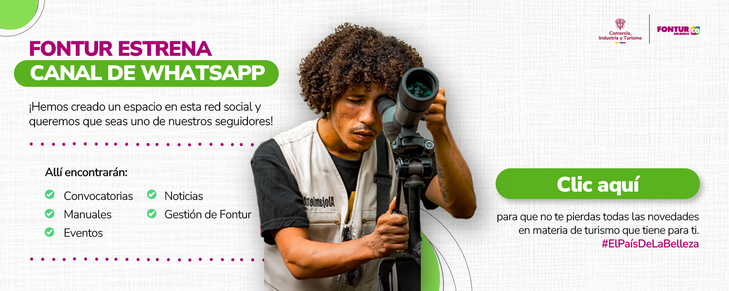 FONTUR estrena canal de WhatsApp